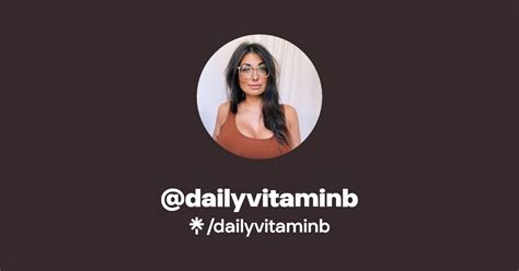 dailyvitaminb nudes|dailyvitaminb Nude Leaked Photos and Videos